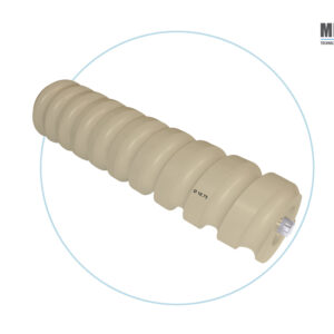 Coclea in Peek per macchina riempitrice ampolle Bosch Syntegon