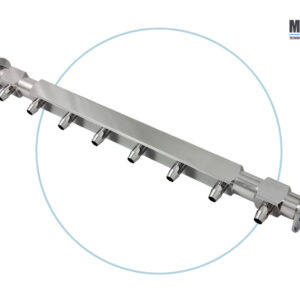 Manifold in acciaio