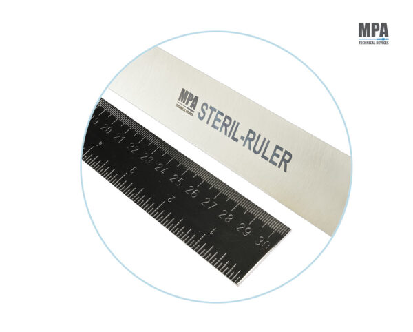 Righello in acciaio inox