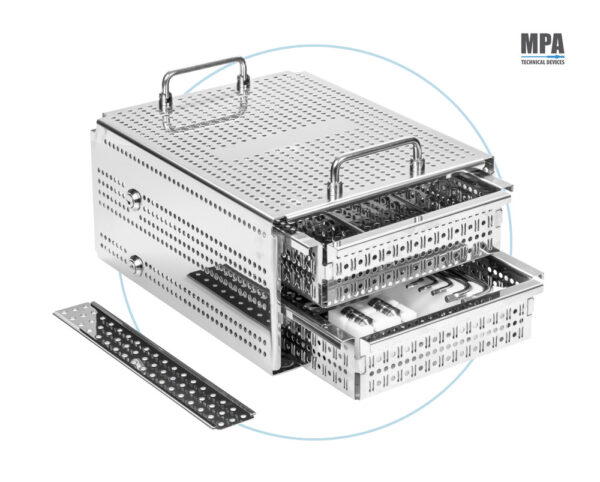 Box di Sterilizzazione Autoclavabile per Utensili