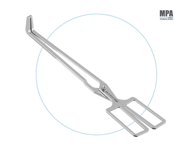 Forcipe in acciaio per camera bianca - utensile sterile by MPA
