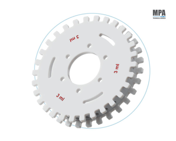 Parte di Formato di plastica FDA per Macchina Rimepimento Farmaceutico Bosch by MPA