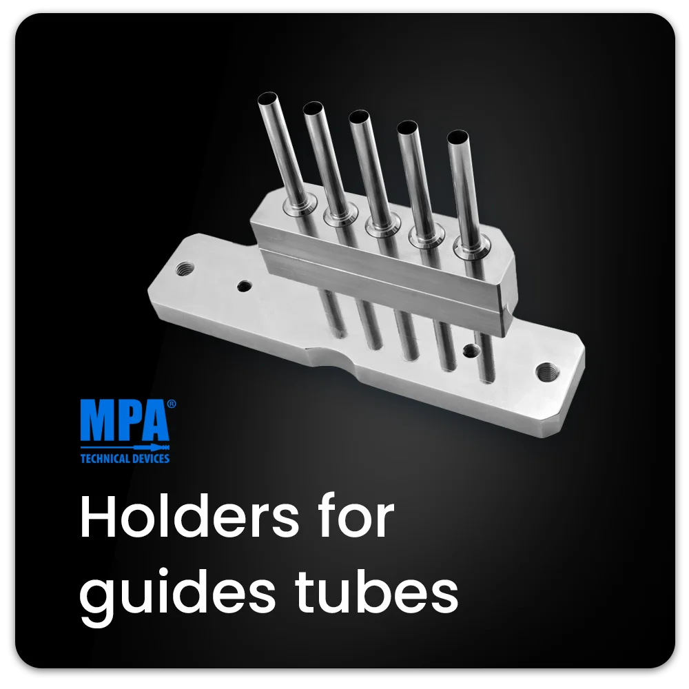 Holders for guides tubes by MPA Technical Devices