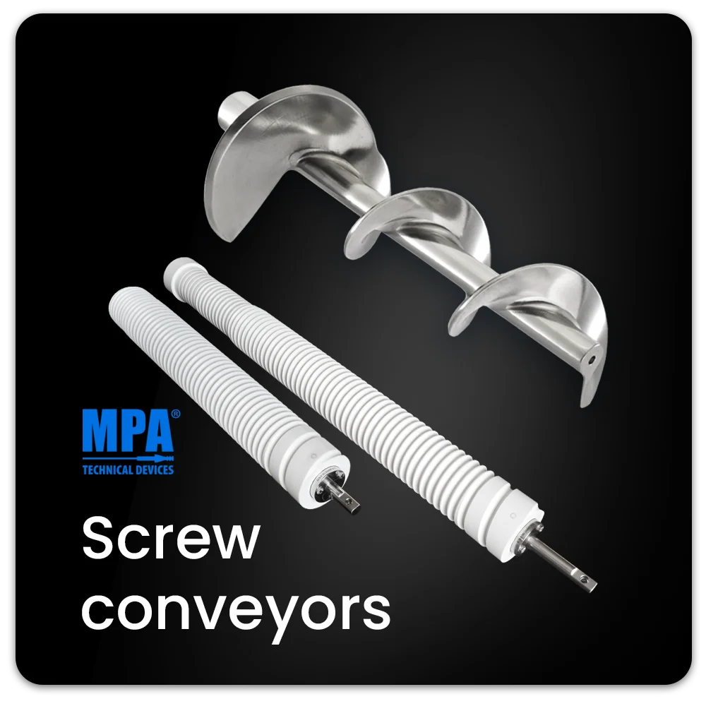 Screw conveyors by MPA Technical Devices