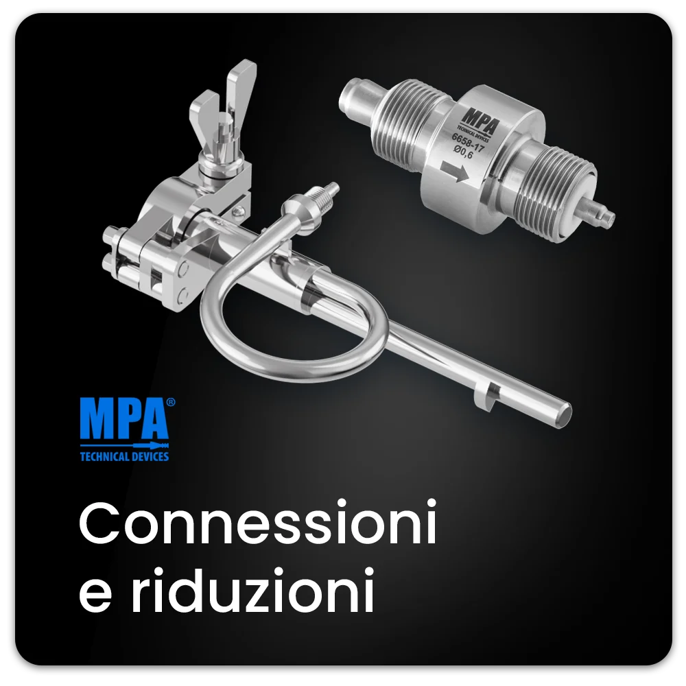 connessioni e riduzioni MPA Technical Devices